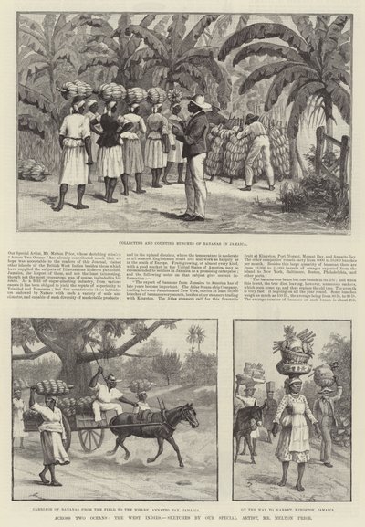 Across Two Oceans, the West Indies by Melton Prior